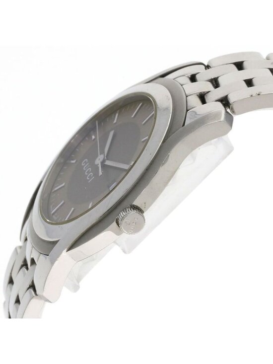 Gucci Round Face Watch SS main image 3